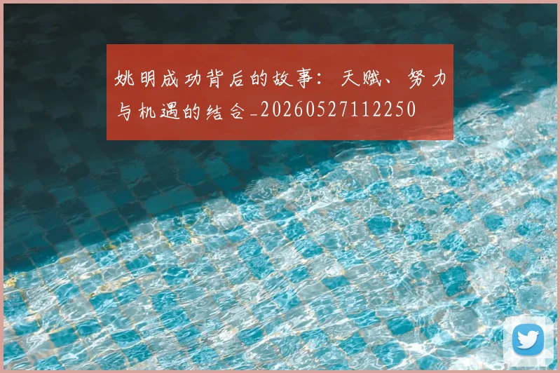 姚明成功背后的故事:天赋、努力与机遇的结合_20260527112250